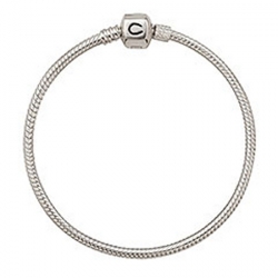 Chamilia silver hot sale snap bracelet